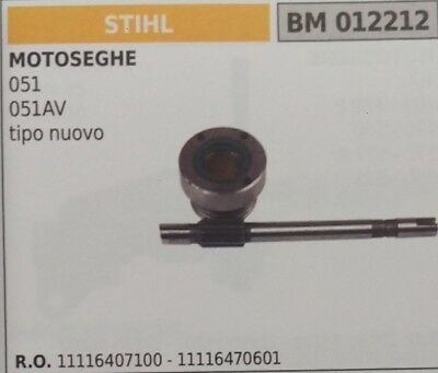 11116470601 POMPA OLIO COMPLETA MOTOSEGA STIHL 051 051AV NUOVO TIPO