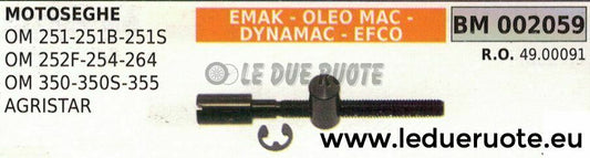 4900091 TENDICATENA TIRACATENA MOTOSEGA EMAK DYNAMAC EFCO OLEOMAC 350 350S 355