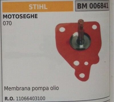 11066403100 MEMBRANA GUARNIZIONE POMPA OLIO MOTOSEGA STIHL 070