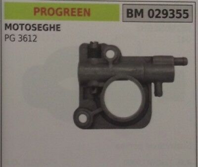 POMPA OLIO COMPLETA MOTOSEGA PROGREEN PG 3612