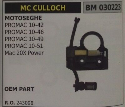 243098 POMPA OLIO MOTOSEGA McCULLOCH PROMAC 10-42 10-46 10-49 10-51 MAC 20XPOWER