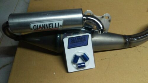 MARMITTA GIANNELLI SPORT 6 APRILIA SR 50 '01 DITECH alluminio scarico espansione