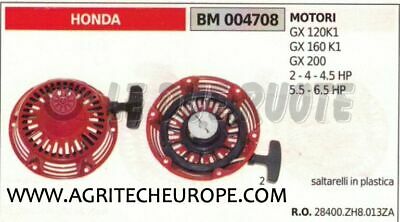 28400ZH8013ZA CARTER AVVIAMENTO COMPLETO MOTORE HONDA GX120K1 GX160K1 GX200