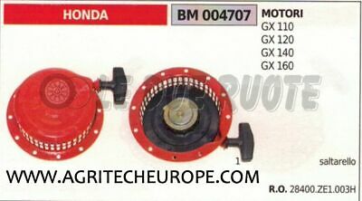 28400ZE1003H CARTER AVVIAMENTO COMPLETO MOTORE HONDA GX110 GX120 GX140 GX160