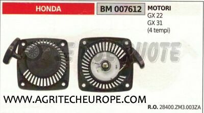 28400ZM3003ZA CARTER AVVIAMENTO COMPLETO MOTORE HONDA GX22 GX31 GX 22 31