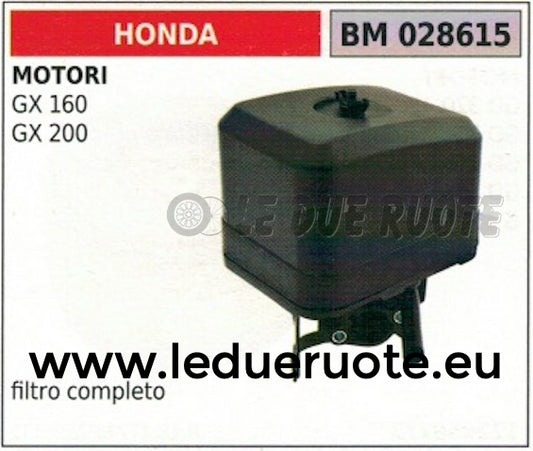 FILTRO ARIA COMPLETO spugna prefiltro filtrante MOTORE HONDA GX 160 200