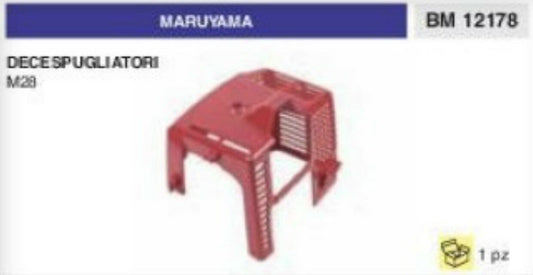 CARTER plastica superiore CUFFIA MOTORE DECESPUGLIATORE MARUYAMA M28 M 28