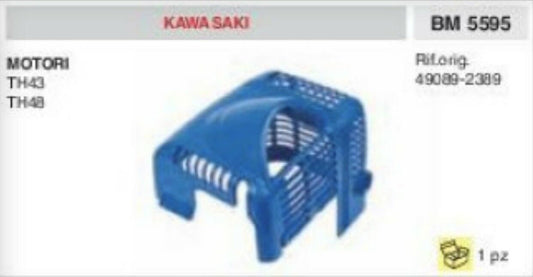 49089-2389 CARTER superiore plastica CUFFIA MOTORE KAWASAKI TH43 TH48 TH 43 48