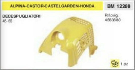 4563880 CARTER CUFFIA MOTORE DECESPUGLIATORE ALPINA CASTOR CASTELGARDEN 45 55