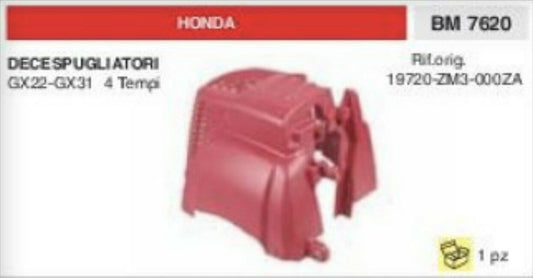 19720-ZM3-000ZA CARTER plastica CUFFIA MOTORE DECESPUGLIATORE HONDA GX22 GX31 4T