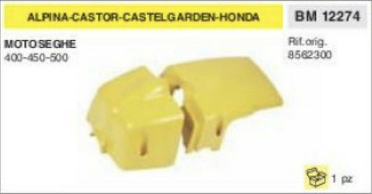 CARTER CUFFIA MOTORE MOTOSEGA ALPINA CASTOR CASTELGARDEN HONDA 400 450 500