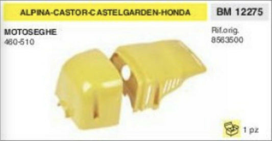 8563500 CARTER CUFFIA MOTORE MOTOSEGA ALPINA CASTOR CASTELGARDEN HONDA 460 510