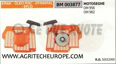 50012069 AVVIATORE CARTER AVVIAMENTO COMPLETO MOTOSEGA EMAC OLEO MAC 956 962