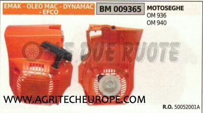 50052001 CARTER AVVIATORE AVVIAMENTO COMPLETO MOTOSEGA EMAC OLEO MAC 936 940