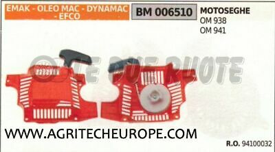 94100032 CARTER AVVIAMENTO AVVIATORE COMPLETO MOTOSEGA EMAC OLEO MAC 938 941
