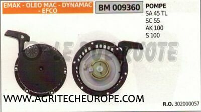 CARTER AVVIAMENTO COMPLETO MOTOPOMPA EFCO OLEOMAC SA45TL SC55 AK100 S100 100