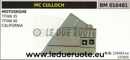 229464 237055 CARTER COPRICATENA MOTOSEGA McCULLOCH TITAN 35 40 CALIFORNIA
