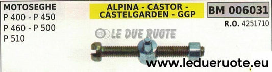 4251710 TENDICATENA TIRACATENA MOTOSEGA ALPINA CASTOR STIGA 400 450 460 500 510