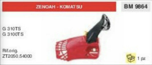 CARTER FRENO CATENA COPRICATENA MOTOSEGA ZENOAH KOMATSU G310TS G3100TS
