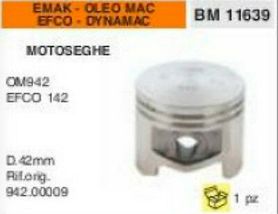 942.0009 PISTONE MOTOSEGA EMAK EFCO 142 DYNAMAC OLEO MAC 942 Ø 42mm