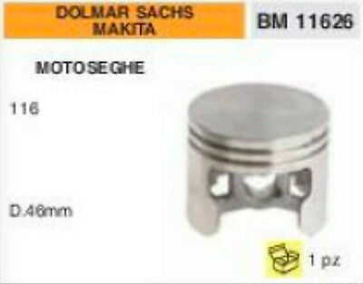 PISTONE MOTOSEGA DOLMAR SACHS MAKITA 116 Ø 46 mm
