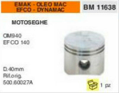 500.60027A PISTONE MOTOSEGA EMAK EFCO 170 DYNAMAC OLEO MAC 940 Ø 40mm