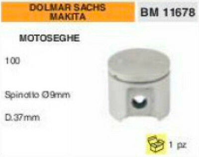 PISTONE MOTOSEGA DOLMAR SACHS MAKITA 100 Ø 37 mm SPINOTTO 9