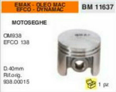 938.00015 PISTONE MOTOSEGA EMAK EFCO 138 DYNAMAC OLEO MAC 938 Ø 40mm
