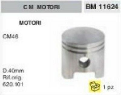 620.101 PISTONE DECESPUGLIATORE MOTORI CM46 CM 46 Ø 40 mm