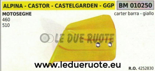 4252830 CARTER CATENA MOTOSEGA CASTOR CASTELGARDEN STIGA ALPINA 460 510 GIALLO