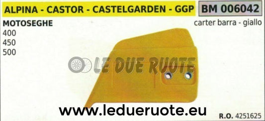 4251625 CARTER CATENA MOTOSEGA CASTOR CASTELGARDEN STIGA ALPINA 400 450 500 GIAL