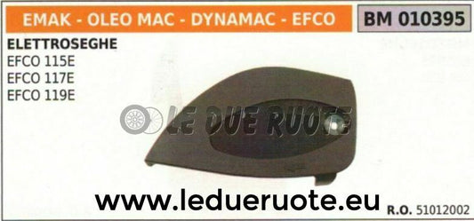 51012002 CARTER COPRICATENA MOTOSEGA ELETTRICA ELETTROSEGA EFCO 115E 117E 119E
