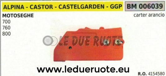 4154580 CARTER CATENA MOTOSEGA CASTOR CASTELGARDEN STIGA ALPINA 700 760 800 ARAN