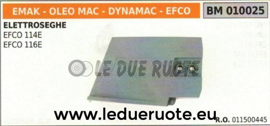 011500445 CARTER COPRICATENA MOTOSEGA ELETTRICA ELETTROSEGA EFCO 114E 116E