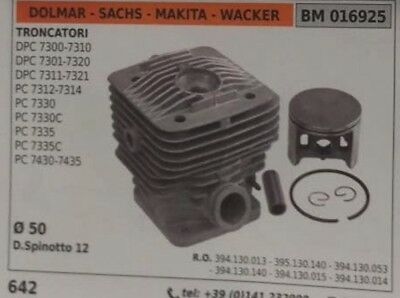CILINDRO PISTONE TRONCATORE DOLMAR SACHS MAKITA WACKER 7335 7335C 7430 7435