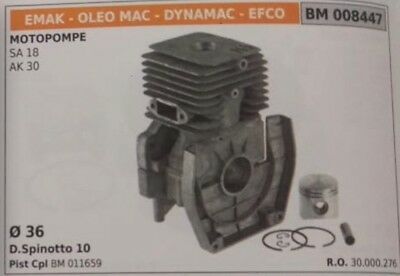 30000276 CILINDRO PISTONE COMPL MOTOPOMPA EMAK OLEOMAC DYNAMAC EFCO SA 18 AK 30