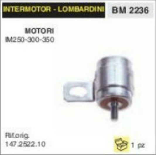147.2522.10 CONDENSATORE MOTORE INTERMOTOR LOMBARDINI IM 250 300 350