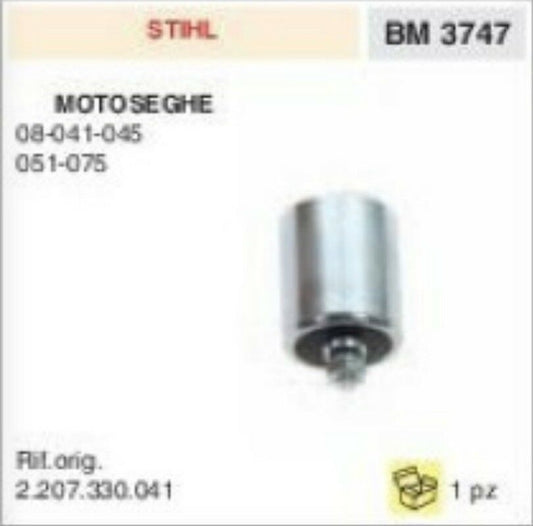 2.207.330.041 CONDENSATORE PER MOTOSEGA STIHL 08 041 045 051 075 adattabile