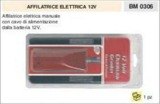 AFFILATRICE AFFILA CATENA affilacatena MOTOSEGA ELETTRICA 12V a batteria
