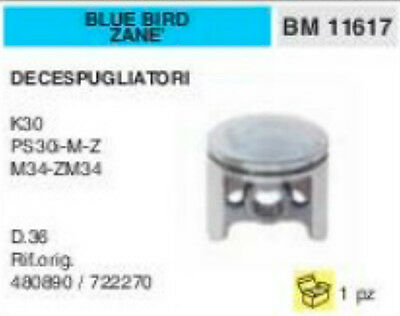 480890 722270 PISTONE DECESPUGLIATORE BLUE BIRD ZANE K30 PS30 M34 ZM34 Ø 36 mm