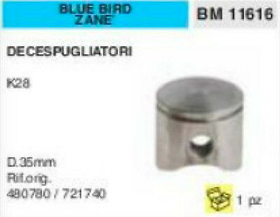 480780 721740 PISTONE DECESPUGLIATORE BLUE BIRD ZANE K28 K 28 Ø 35 mm