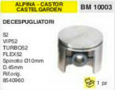 8540960 PISTONE MOTOSEGA ALPINA CASTELGARDEN CASTOR 52 VIP TURBO FLEX Ø 45 mm