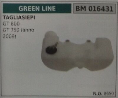8650 SERBATOIO carburante benzin MISCELA TAGLIASIEPE tagliasiepi GT 600 750 -'09