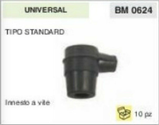 ATTACCO CANDELA A PIPA UNIVERSALE pipetta TIPO BERU CON INNESTO A VITE PROFESS