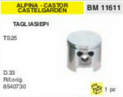8540730 PISTONE TAGLIASIEPI ALPINA CASTELGARDEN CASTOR TS25 TS 25 Ø 33 mm
