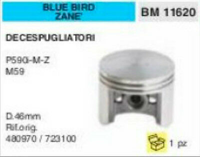 4800970 723100 PISTONE DECESPUGLIATORE BLUE BIRD ZANE P590 M59 590 59 Ø 46 mm