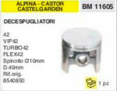 8540850 PISTONE MOTOSEGA ALPINA CASTELGARDEN CASTOR 42 VIP TURBO FLEX Ø 40 m