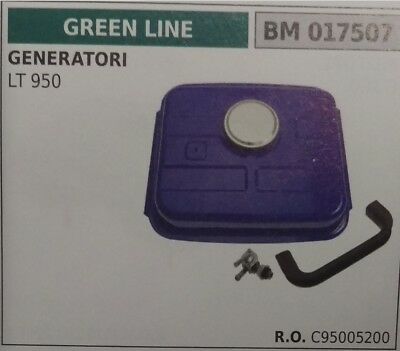 SERBATOIO BENZINA GENERATORE motogeneratore gruppo elettrogeno GREEN LINE LT950
