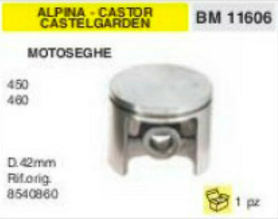 8540860 PISTONE MOTOSEGA ALPINA CASTELGARDEN CASTOR 450 460 Ø 42 mm