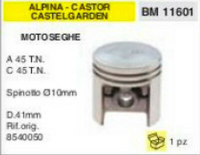 8540050 PISTONE MOTOSEGA ALPINA 45 CASTELGARDEN CASTOR 45 Ø 41 mm SPIN 10 mm